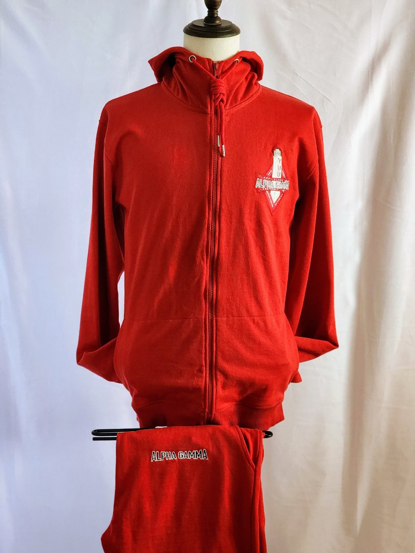 AlphaGammaSweatSuit-Red